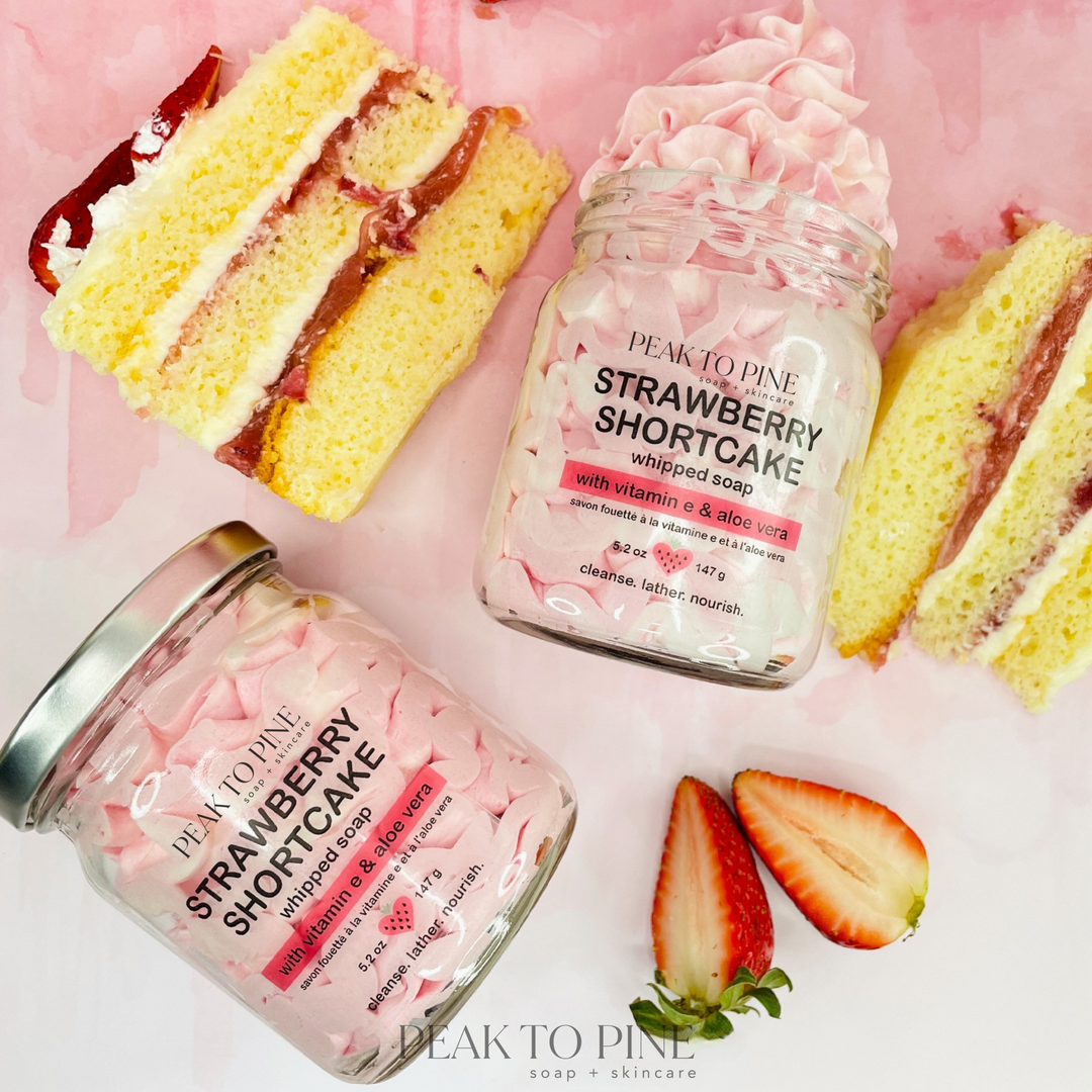 Strawberry Shortcake - Whipped Soap