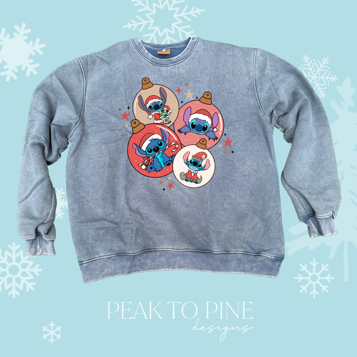 Stitch Ornaments - Sweatshirt