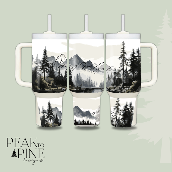 Mountains - 40oz Tumbler