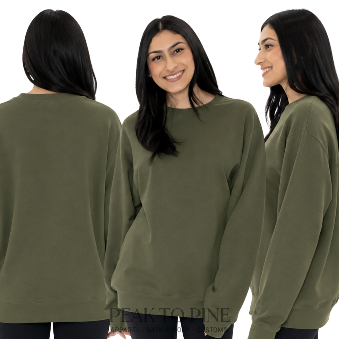 Custom Design Crewneck Sweater (ATC-Everyday)