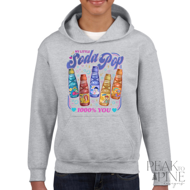 My Little Soda Pop - Kids Hooded Sweatshirt