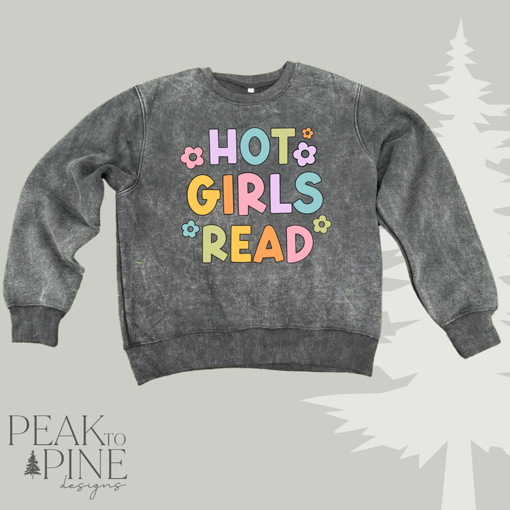 Hot Girls Read - Sweatshirt