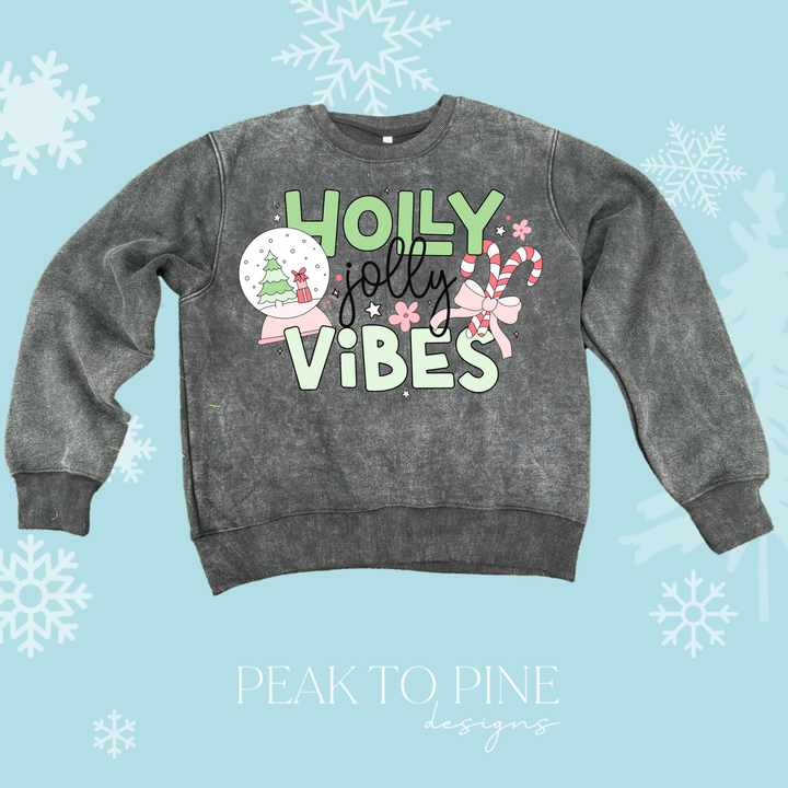 Holly Jolly Vibes - Sweatshirt