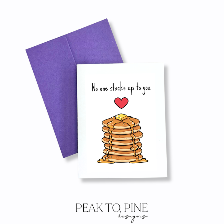 No One Stacks Up - Greeting Card