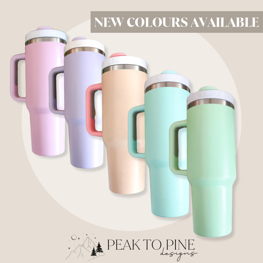 Crayon Hearts - 40oz Tumbler