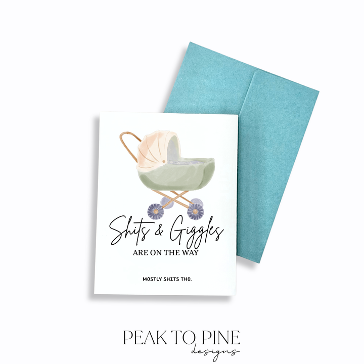 Sh*ts & Giggles - Greeting Card