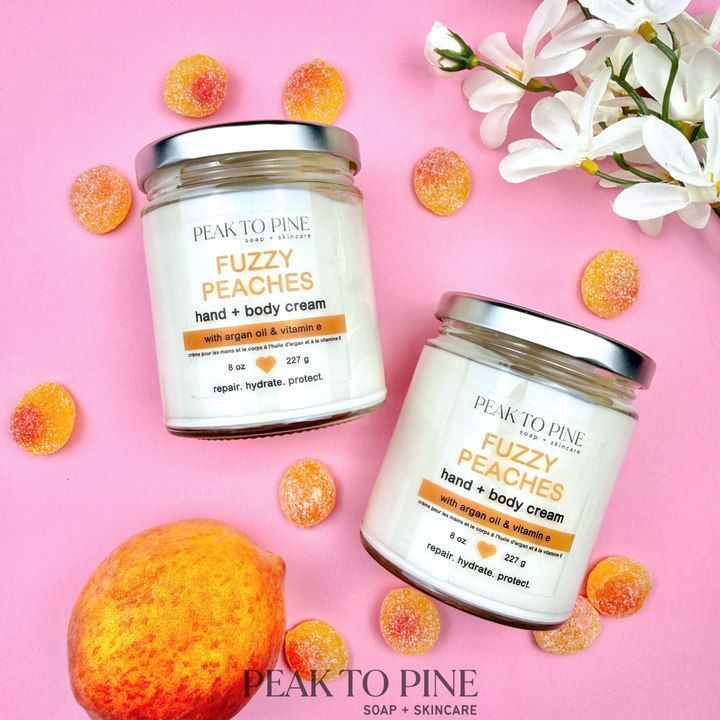 Fuzzy Peaches Hand + Body Cream