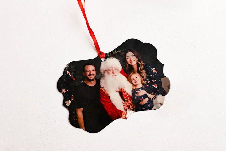 Image Studios Santa Photo Ornament