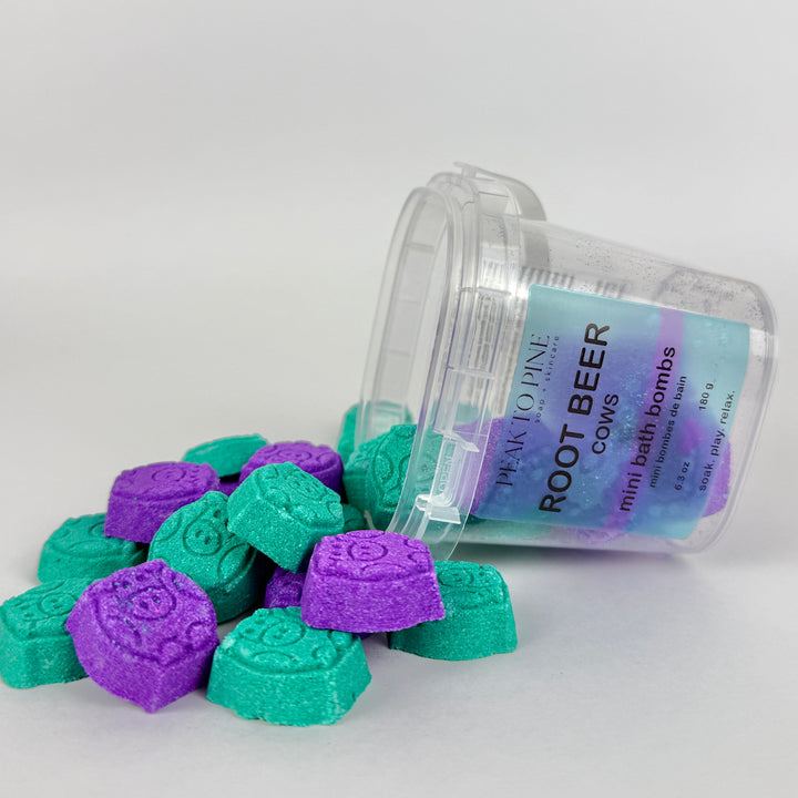 Root Beer Cows - Mini Bath Bombs