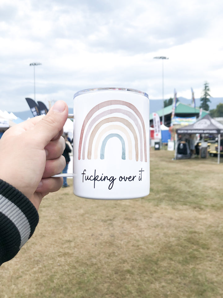 F*cking Over It - Camp Tumbler