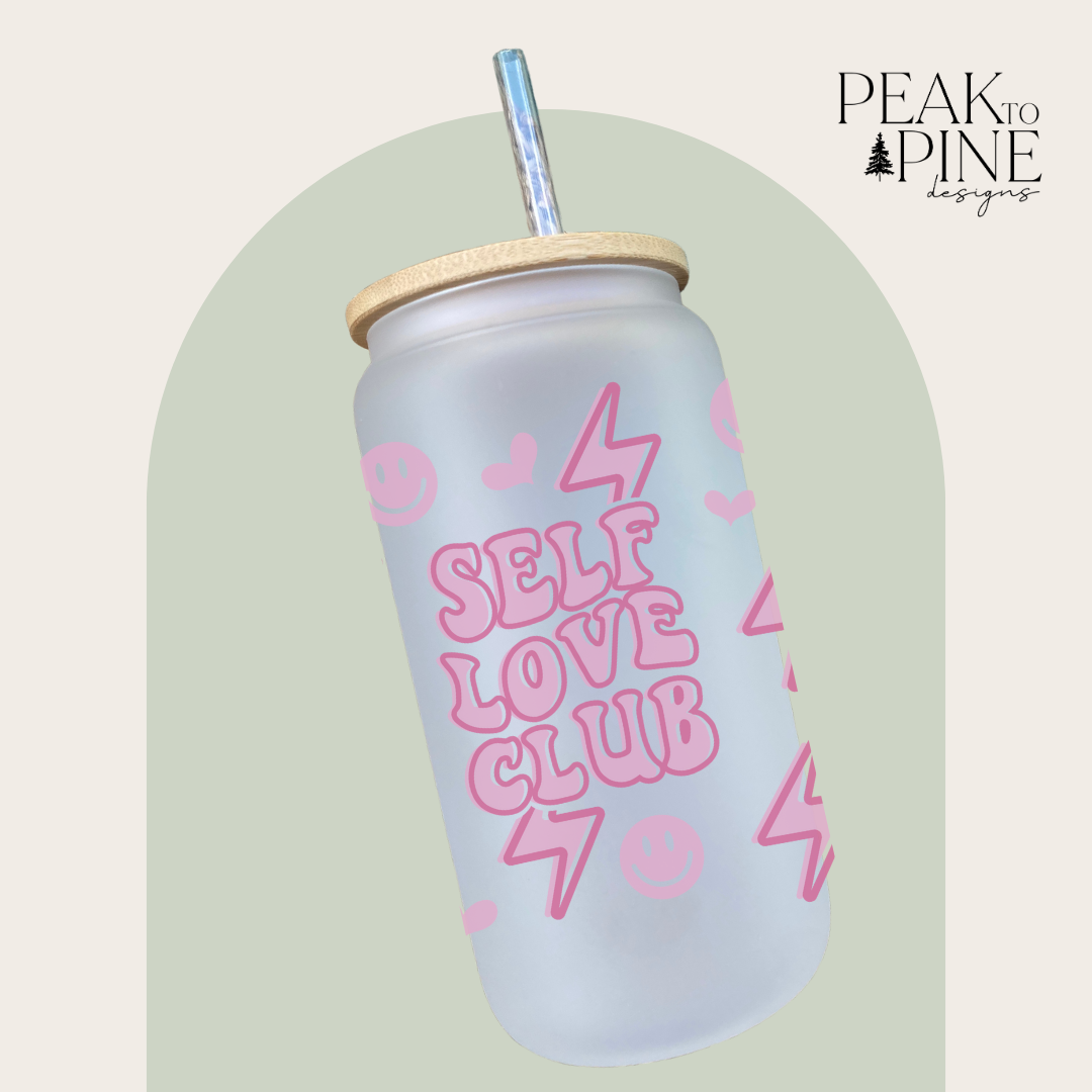 Self Love Club - Glass Can