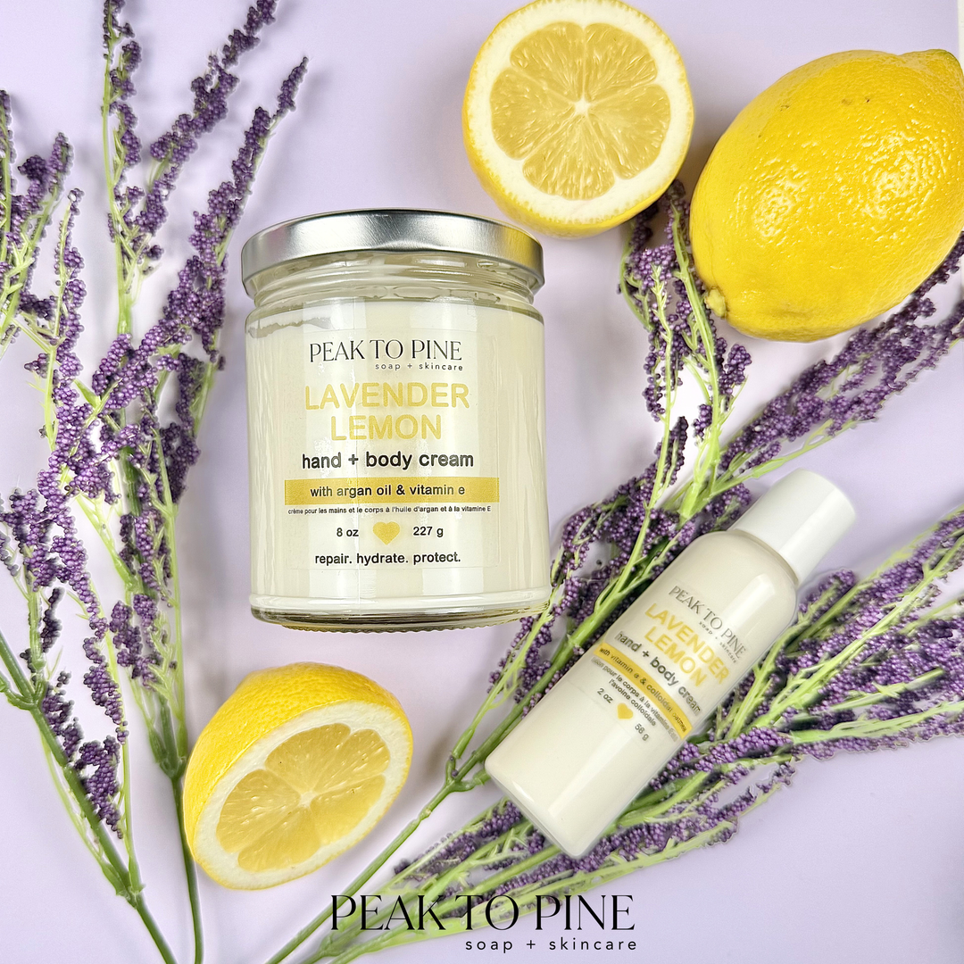 Lavender Lemon Hand + Body Cream