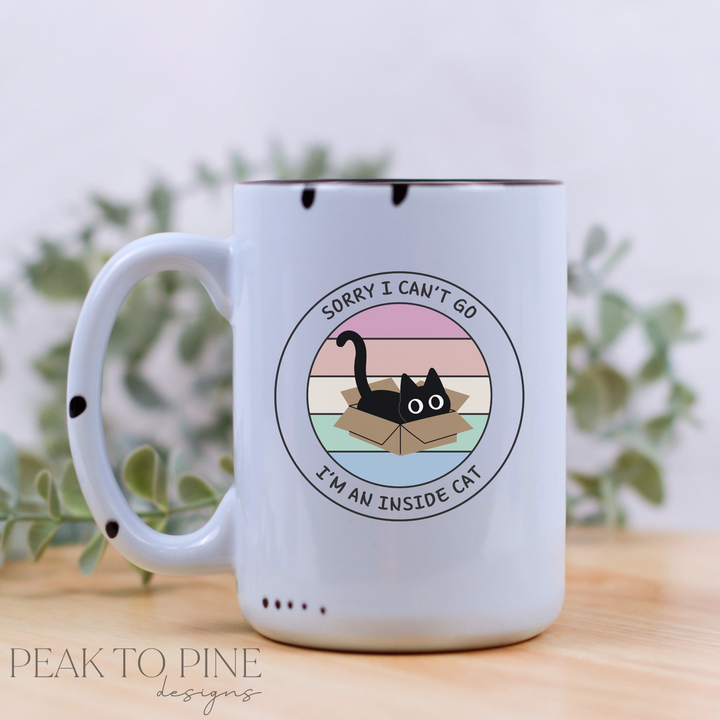 Inside Cat - Ceramic Mug