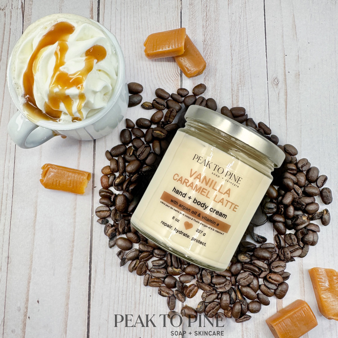 Vanilla Caramel Latte Hand + Body Cream