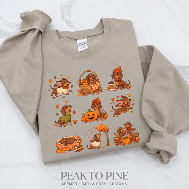 Autumn Dachshund Sweatshirt