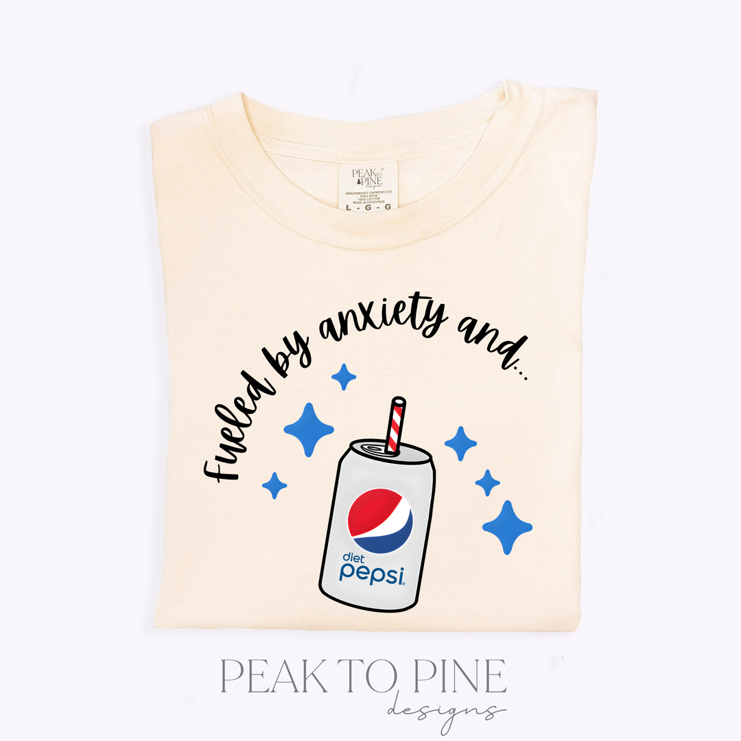 Fueled By Anxiety And.. - T-Shirt
