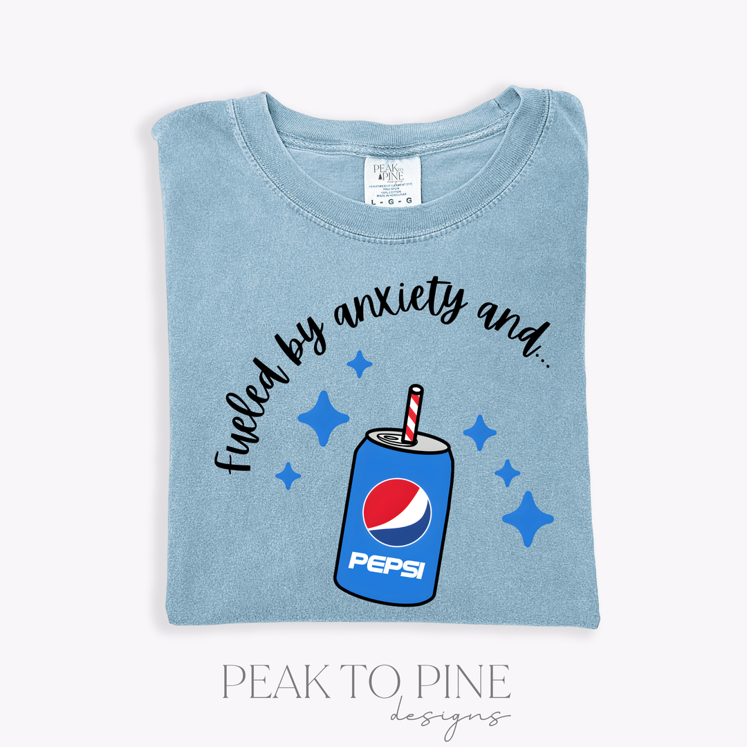 Fueled By Anxiety And.. - T-Shirt