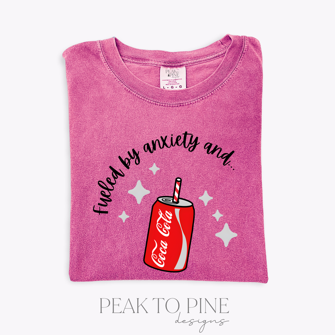 Fueled By Anxiety And.. - T-Shirt