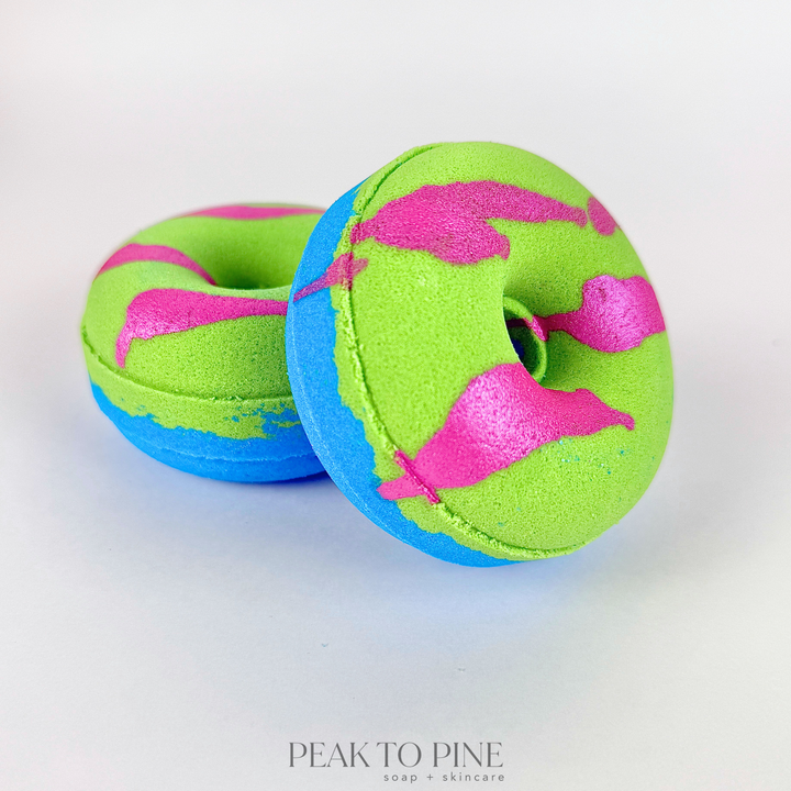 Blue Watermelon Slushie - Donut Bath Bomb