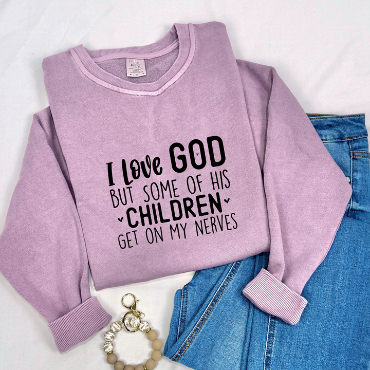 funny religious christian Jesus love god high quality DTF printed sweatshirt hoodie crewneck