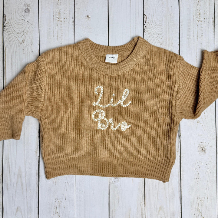 Personalized Embroidered Children's Sweater
