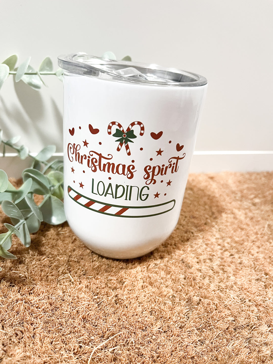 Christmas Spirit - Wine Tumbler